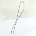 Cordón Elástico Marrón 1.2mm Hilo de Cuentas para Pulsera DIY Fabricación de Joyas - 50 cm (cantidad para 3 pulseras) / Café