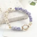New Chinese style ceramic beaded bracelet with cute turtle and starfish charm design option - Star Turtle and the Sea