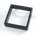 Black PE Film Floating Jewelry Box 90mm Anti-Oxidation Necklace Bracelet Display Storage Case - Black