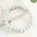 Keramik geflecktes Perlenarmband, lässiger literarischer Stil, vielseitiger Schmuck. - CS159