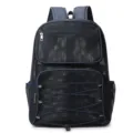 Dunkler Mesh Rucksack Freizeit Reisen Strand Sport Grosse Kapazitaet atmungsaktiv - Blau