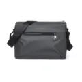 Men's dark grey messenger bag, stylish functional crossbody shoulder bag for outdoor and casual daily use. - Minimalist Gray