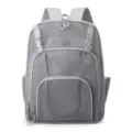 Grey Mesh Sports Backpack Outdoor Basketball Racket Backpack Breathable Storage Bag - Gray