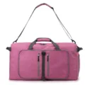 Bolsa de viaje rosa de gran capacidad bolsa de deporte fitness para almacenamiento - Rosa