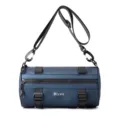 Blauer laminierter Herren Zylinder Umhängetasche wasserdichte Crossbody Tasche Stk - Dunkelblau