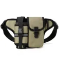 Taktische multifunktionale Outdoor Gürteltasche, lässige Herren Umhängetasche für Reisen. - Schwarz