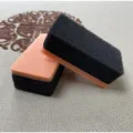 Zweischichtiger Schuhputzschwamm für Lederpflege, langlebiges Reinigungswerkzeug. - Rechteckiger Schuhcremeschwamm / 3.8x2.8cm