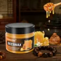 Natürliche Bienenwachs Holzpflege Poliercreme für Möbel Musikinstrumente Sammlerstücke. - 82g / Gelb
