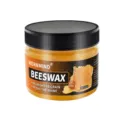 Hoogwaardige 82g houtverzorging bijenwas polish voor meubels en muziekinstrumenten - Bijenwas plastic doos / 82g / Oranje Zwart