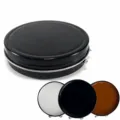 Feste Schuhwachs Dose 100ml Schwarz Weiss Braun Lederpflege Politur Metallbehälter Box - Blechdose Schuhcreme / 100ml / Schwarz