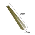 Tragbarer 30cm Metall Schuhlöffel, verdickter Edelstahl Schuhanzieher mit Loch für den Alltag. - Haken / 30cm / Burst Gold