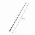Stainless steel long shoe horn metal shoehelper standing assistant tool long version 72cm - 72cm Stainless Steel Curved Shoehorn