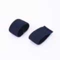 Passant de ceinture élastique bleu foncé comme accessorio de rechange, tissu nylon. - Bleu Marine