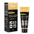 Professional leather care cream, sheep oil shoe polish for leather shoes, bags and jackets. - Black