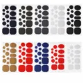 Self-adhesive down jacket repair patches fabric sticker clothing hole fix kit set - Set of 10 Colors