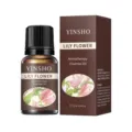 YINSHO Lily Flower Aromatherapy Essential Oil 10ml, pure plant oil for home diffuser. - Lily Fragrance Oil