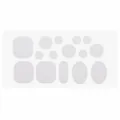 Self-Adhesive Down Jacket Repair Patches White Waterproof Fabric Patch for Clothes - 20x10cm - 10. White (Small Pattern)