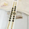 Luxus Gold Schmetterling Quarz Damenuhr und passendes Armband Set elegante Schmuck - Gold Schwarz