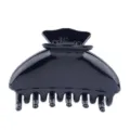 Glossy black large hair claw clip shark clip hair accessory for women daily styling chic new style - Hair Claw(Z1335) / 6cm / Glossy Black