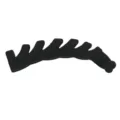 Black multi-tooth hair braiding tool magic twist hair styling accessory for women daily use. - Banana Clip T1577 / Black