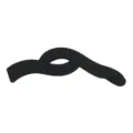 Black hair styling sponge curler bun maker elegant simple hair accessory for daily use. - Banana Clip T1532 / Black