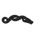Black sponge hair twist styling tool bun maker magic hair accessory fashion simple design - Banana Clip T1571 / Black
