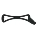 Minimalist matte black hair clip banana clip elegant fashion ponytail clip everyday wear. - Banana Clip T1605 / Black