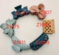 Korean style ABS hair claw clips, colorful trendy hair accessories for women styling, - Light Gray