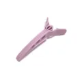 Purple hair root volume clip, seamless duckbill clip for bangs styling and hair accessory. - Purple