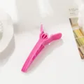 Pink hair root volume clip, seamless duckbill bangs styling pin for women's daily hair care. - Rose Red