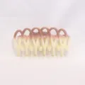 Gradient hair claw clip with glossy mesh design, perfect daily hair accessory for women. - 10.6cm / Pink Gradient