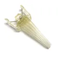 Transparent plastic root volume hair clip for daily styling fringe fluffy styling accessory - 9cm / Champagne