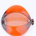 Stylish tortoise shell banana hair clip for women, chic and practical daily hair accessory. - 13.6cm / Glossy Red Coffee Gradient