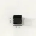 Black mini plastic hair claw clip, 2.2cm small hair catcher for women and girls daily styling. - 2.1cm Hair Claw (Z1578) / Black