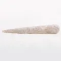 Acrylic hair stick with elegant mother-of-pearl pattern, stylish minimalist hair fork accessory. - Light Yellow Mother-of-pearl