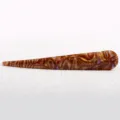 Brown acrylic hair stick variant, stylish tortoiseshell pattern hairpin for elegant daily hairstyles. - Brown Tortoise