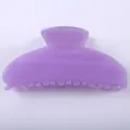 Molla per capelli viola 9.5cm elegante accessorio in acetato per uso quotidiano - Elegante Clip per Capelli Viola / Viola