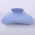 Molletta per capelli glitterata azzurro chiaro da donna, accessorio minimalista. - Pinza per Capelli Scintillante / Blu Chiaro Scintillante