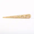Bacchetta per capelli in acrilico da donna, forcina elegante con motivo marmorizzato, accessorio. - Giallo