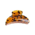 Molla per capelli tartarugata da donna, clip per capelli in PVC resistente accessorio. - Stile Tartarugato Classico (F304)