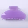 Molletta per capelli viola 8.5cm in acetato accessorio acconciatura minimalista chic - Pinza per capelli semplice viola / 8.5cm / Viola