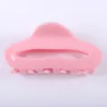 Pinza per capelli rosa in acetato accessorio carino per lo styling quotidiano pratico 8.5cm - Rosa (Colore 24)