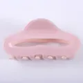 Molla per capelli rosa glitter donna, grazioso accessorio minimal in acetato per tutti i giorni. - Glitter Fini Rosa Chiaro (Colore 29)