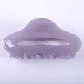 Molla per capelli viola chiaro, accessorio minimalista in acetato per stile elegante quotidiano. - Viola Chiaro (Colore 30)