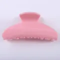 Molletta per capelli rosa, grande accessorio in acetato da 9.5cm per styling quotidiano. - Semplice Grande Pinza per Capelli / Rosa