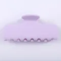 Molle per capelli viola chiaro da donna, fermaglio per capelli semplice per lo styling quotidiano - Pinza per capelli / Viola chiaro