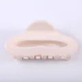 Molla per capelli in acetato rosa chiaro minimalista, accessorio elegante per styling quotidiano. - Rosa Pallido (Colore 40)
