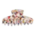 Colorata molletta per capelli in acetato per donne, accessorio quotidiano per styling. - Stile 2 Multicolore