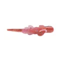 Molla per capelli a fiore in acrilico rosa con strass lucidi, elegante accessorio per capelli. - Rosa