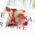 Molletta per capelli mini geometrica colorata retrò marmorizzata accessorio donna - Motivo Retrò Misto
